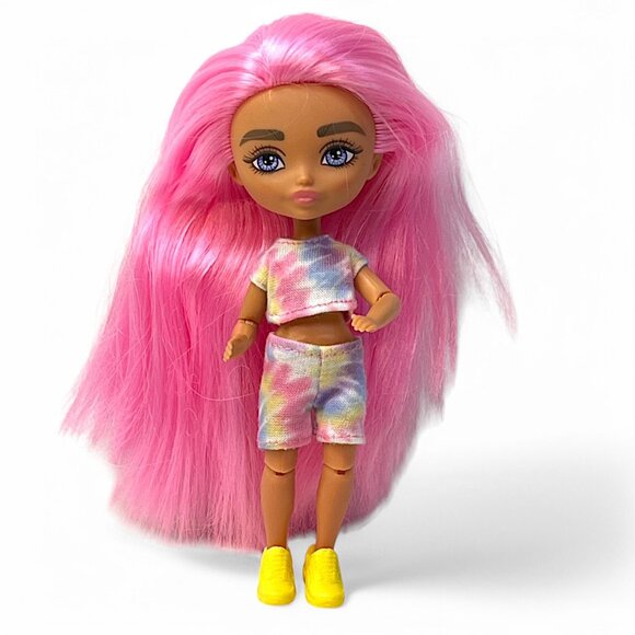 Barbie Extra Minis Collector Mini Barbie Doll Mattel 2021 Lot of 3 5.5" Tall - Picture 10 of 16